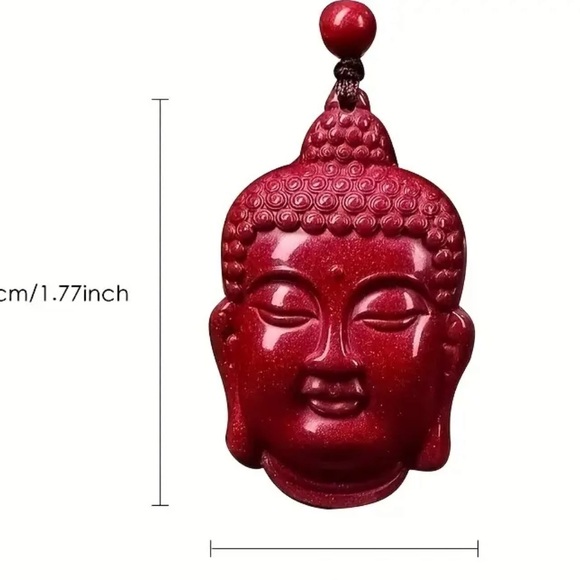 Cinnabar Buddha - Picture 6 of 7